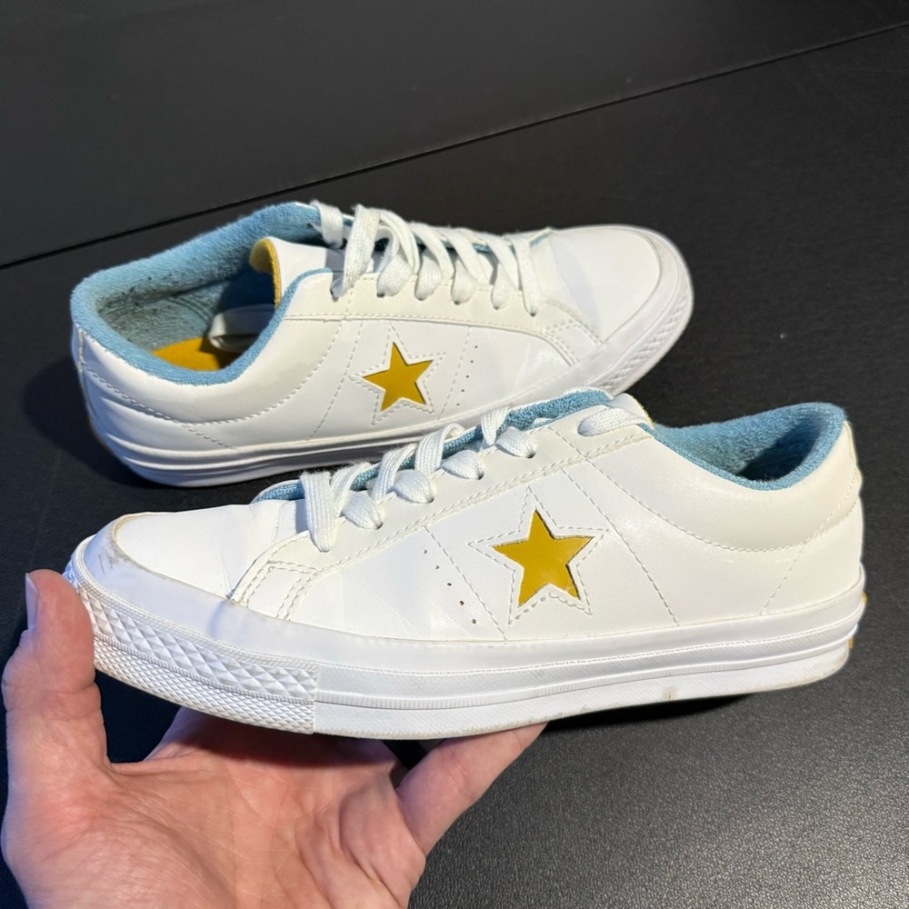 Converse One Star OX ‘White Mineral Yellow’